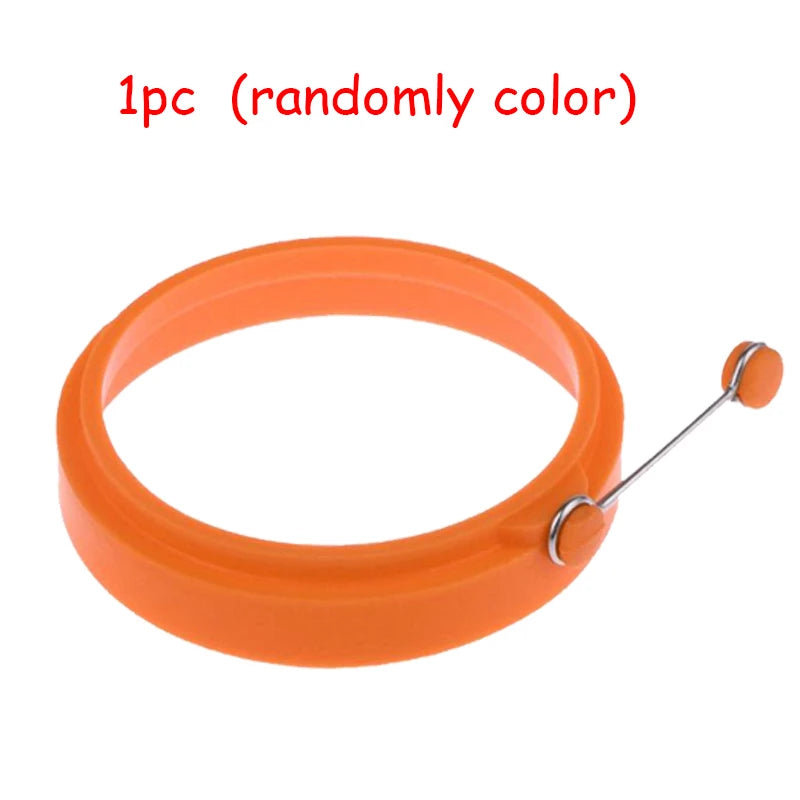4-Pack Silicone Egg & Pancake Ring Molds – Nonstick Round Set Egg & Pancake Mold Oasis Select 1PC