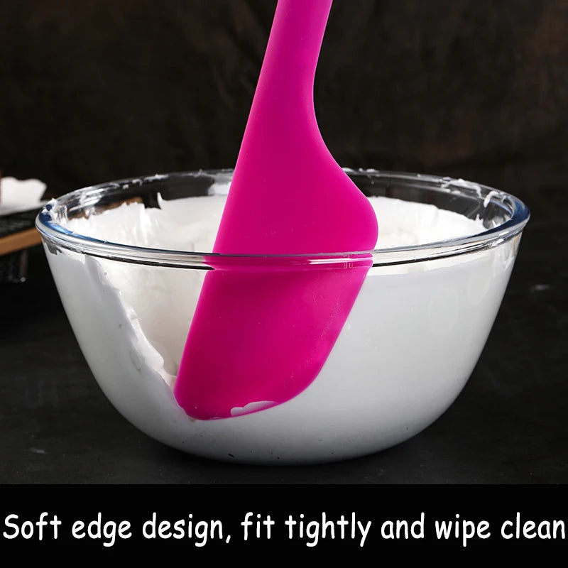 Silicone Cake Spatula & Butter Scraper – Baking Tool Silicone Baking Spatula Oasis Select