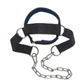 Head Neck Training Head Harness Body Strengh Exercise Strap Adjustable Neck Power Training Gym Fitness Weight Bearing cap Oasis Select With chain