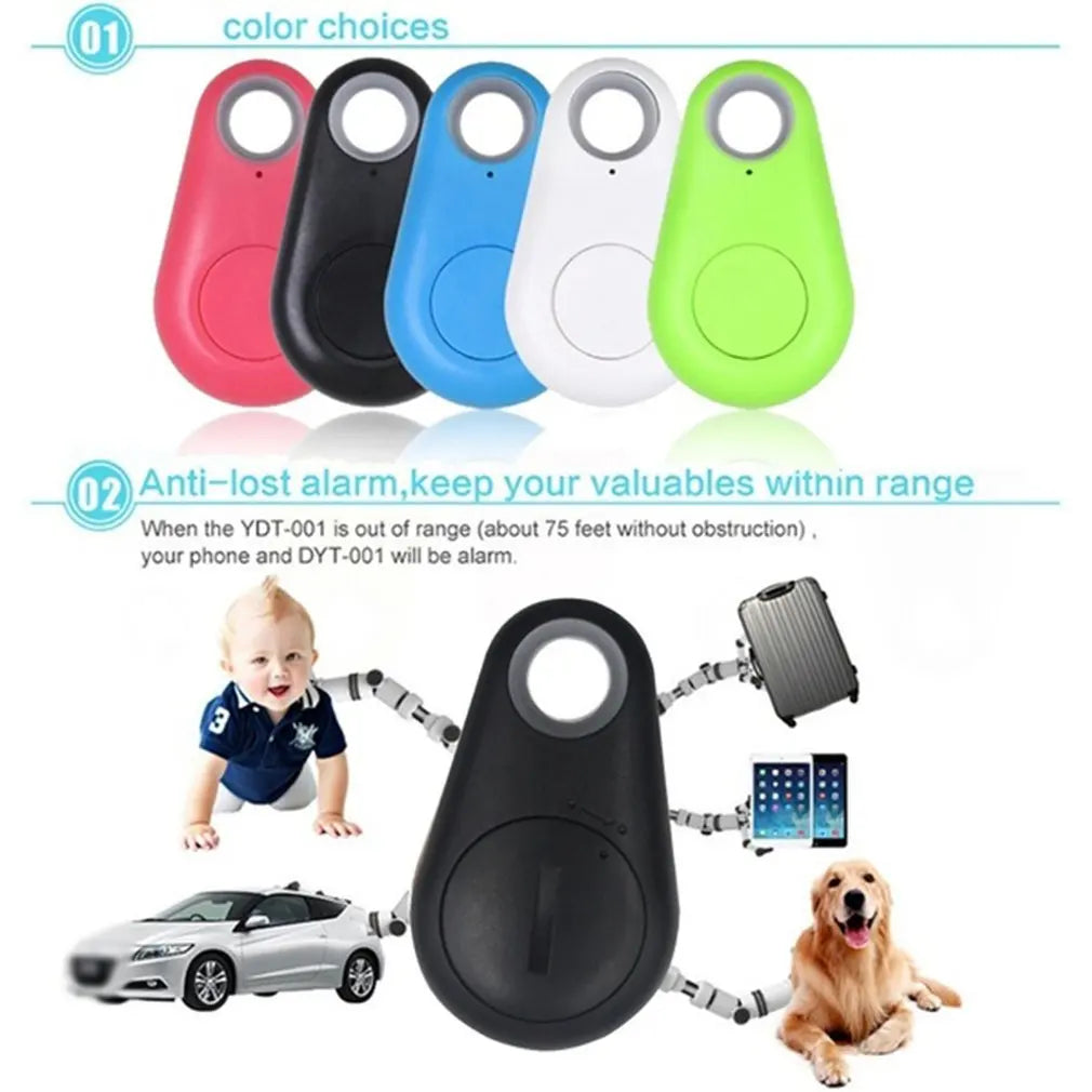 Mini Fashion Smart Dog Pets Bluetooth 4.0 GPS Tracker Anti-lost Alarm Tag Wireless Child Bag Wallet Key Finder Locator Oasis Select