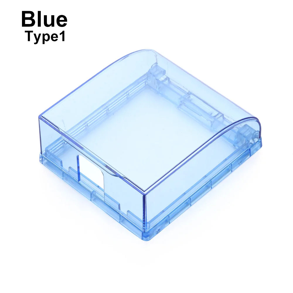 86 Type Waterproof Socket Cover | Self-Adhesive Wall Switch Box