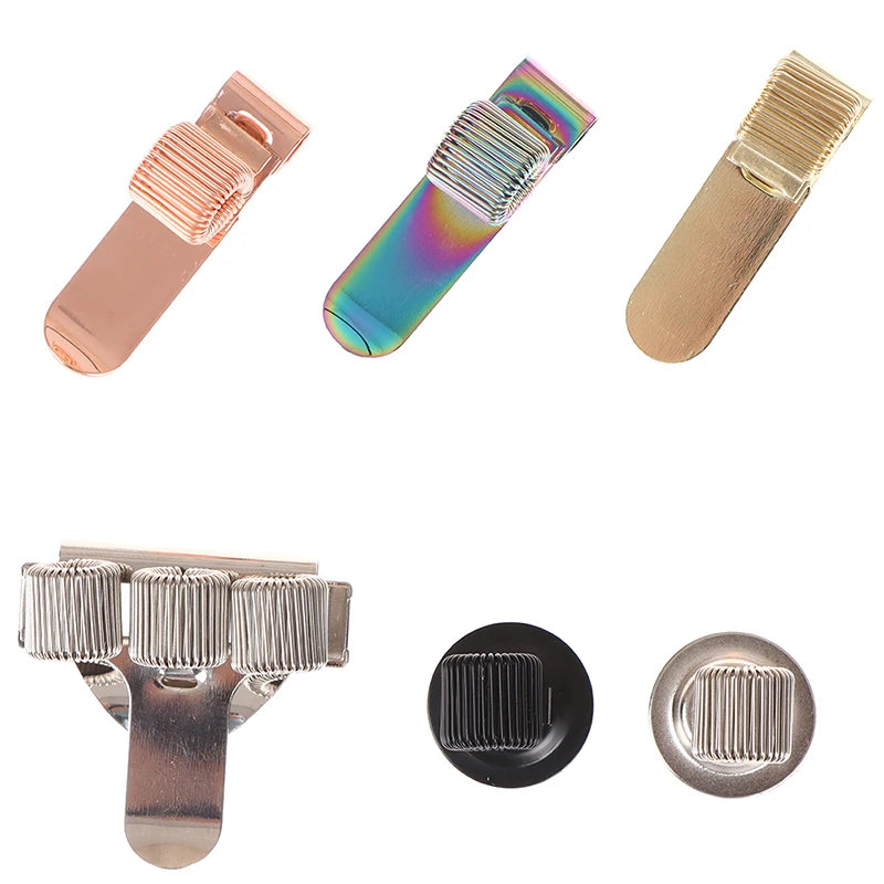 Metal Spring Pen Holder Pocket Clip – 1/2/3 Holes