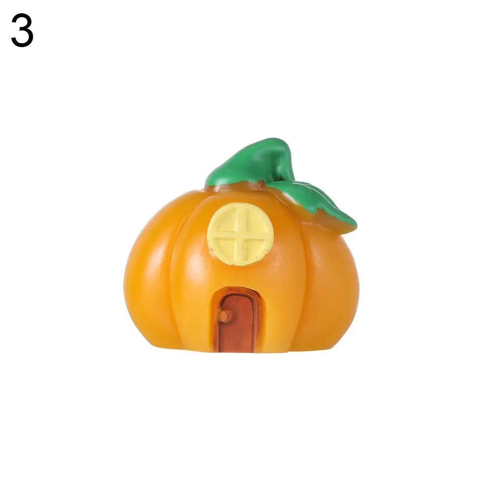 Halloween Pumpkin Ghost Vampire Micro Landscape Landscape Resin Craft Mini Fairy Garden Ornaments Home Decor Oasis Select 3