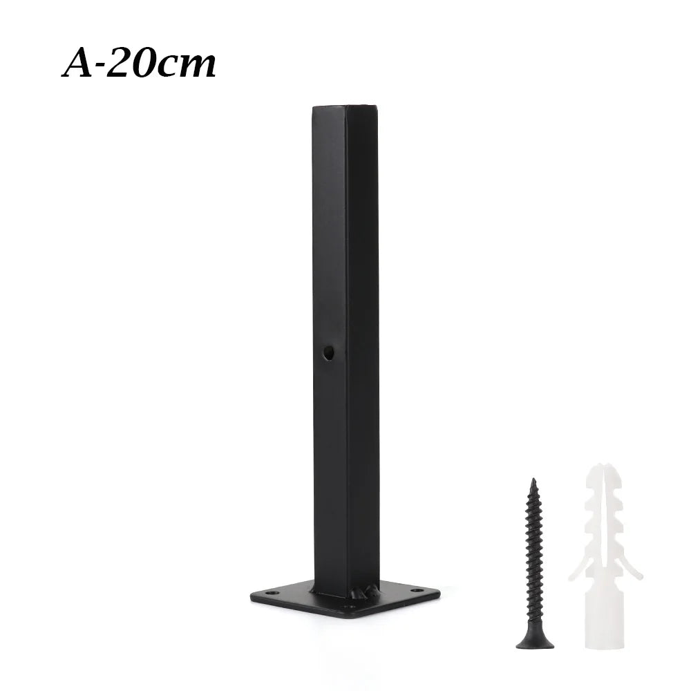 Durable Table Heavy Duty Shelf Bracket Wall Shelf Support Metal Wall Mount Shelf Storage Rack Bench Board Furniture Hardware Oasis Select A-20cm