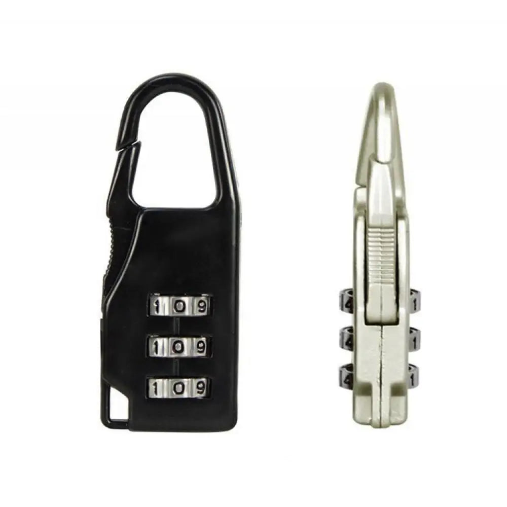 2023 Mini 3 Digit Dial Resettable Combination Travel Luggage Suitcase Lock Padlock Backpack password lock contraseña Oasis Select