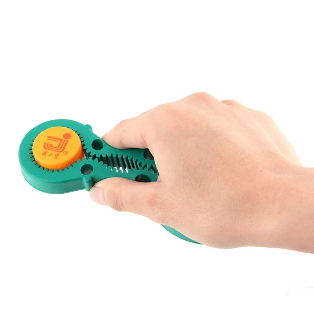 Creative Jar Opener Multi Purpose Jar Lids Bottle Cap Grip Rubber Opener Tool for Soda Bottles Condiments Canned Goods Bar Tools Oasis Select