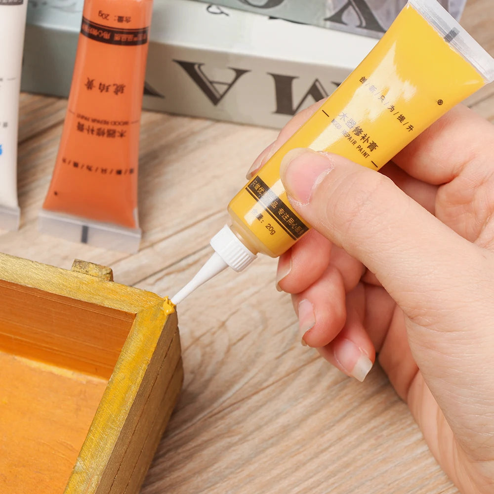 Marker Pen Cream Wax Repair Polymer Resin For DIY Wood cratch Filler Remover Wooden Furniture Touch Up Tool Fast Repair Oasis Select