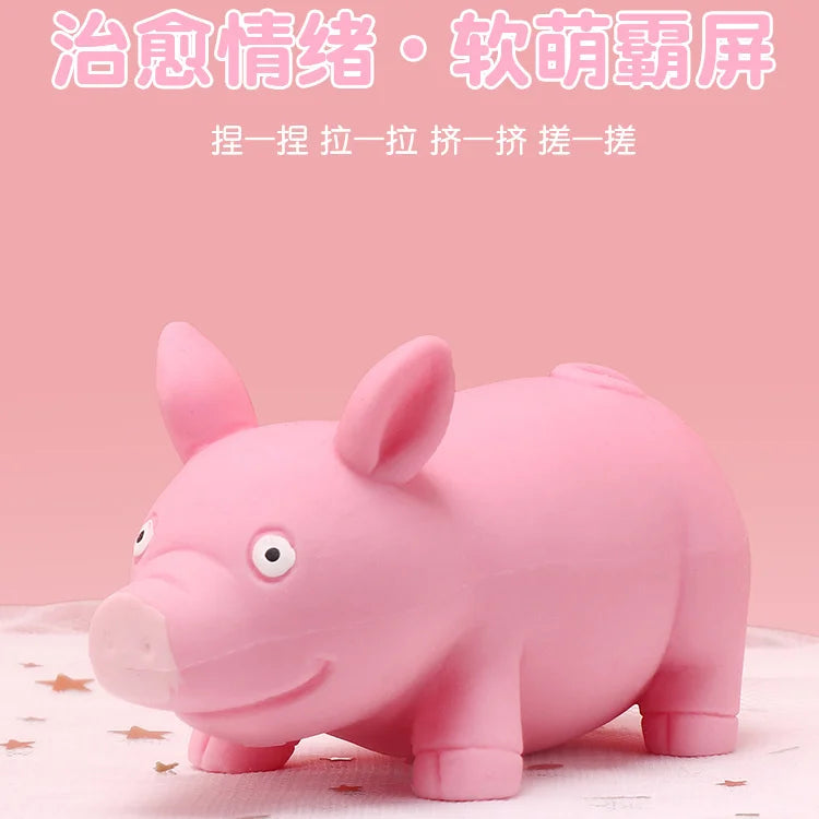 Popular online decompression dog patting dog Pug toy men and women pink pig creative decompression vent slow rebound Oasis Select
