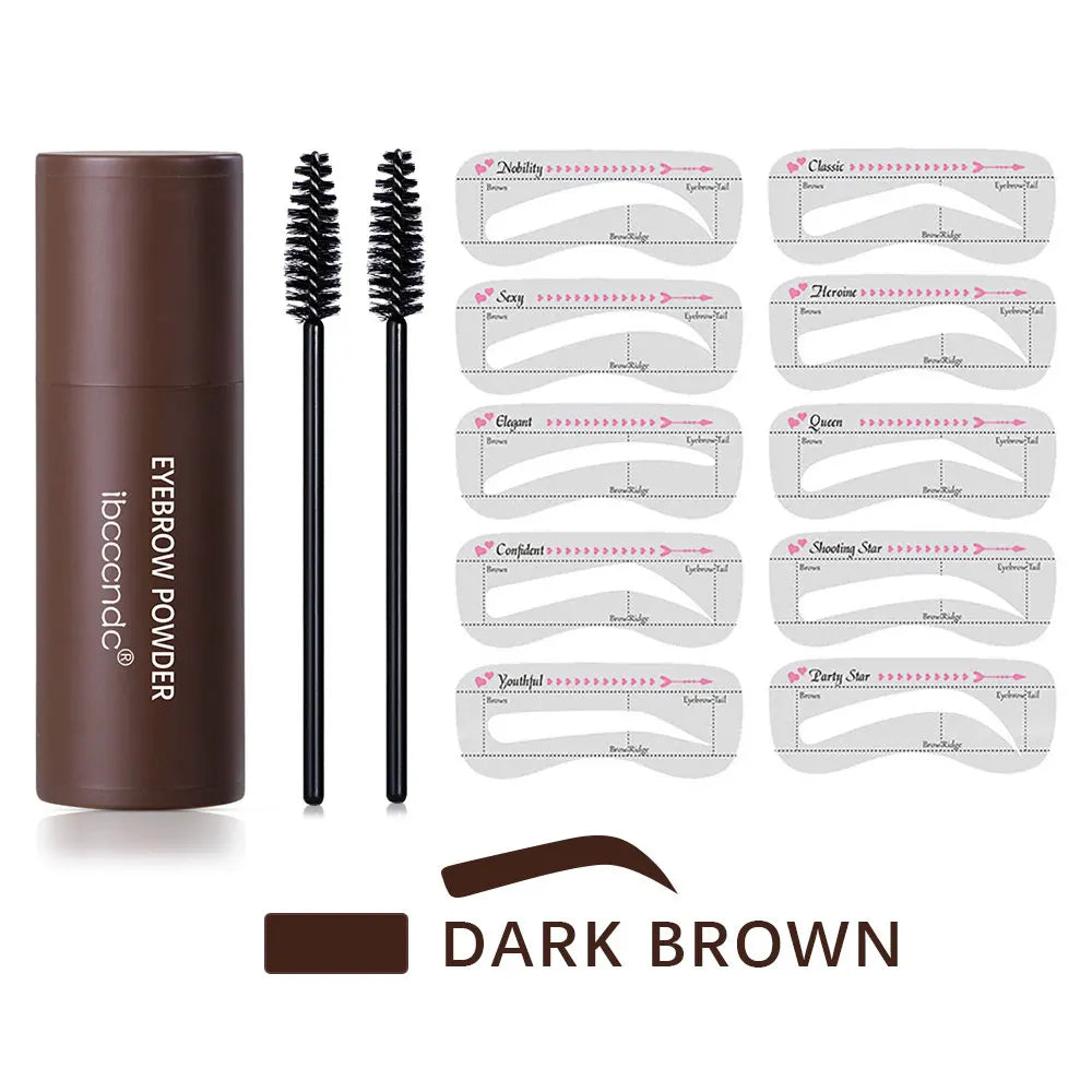 Eyebrow Stamp Waterproof Long Lasting Natural Brow Stamp Shaping Kit Shape Brow Stamp Contouring Stick Hairline 3Colors Oasis Select dark brown