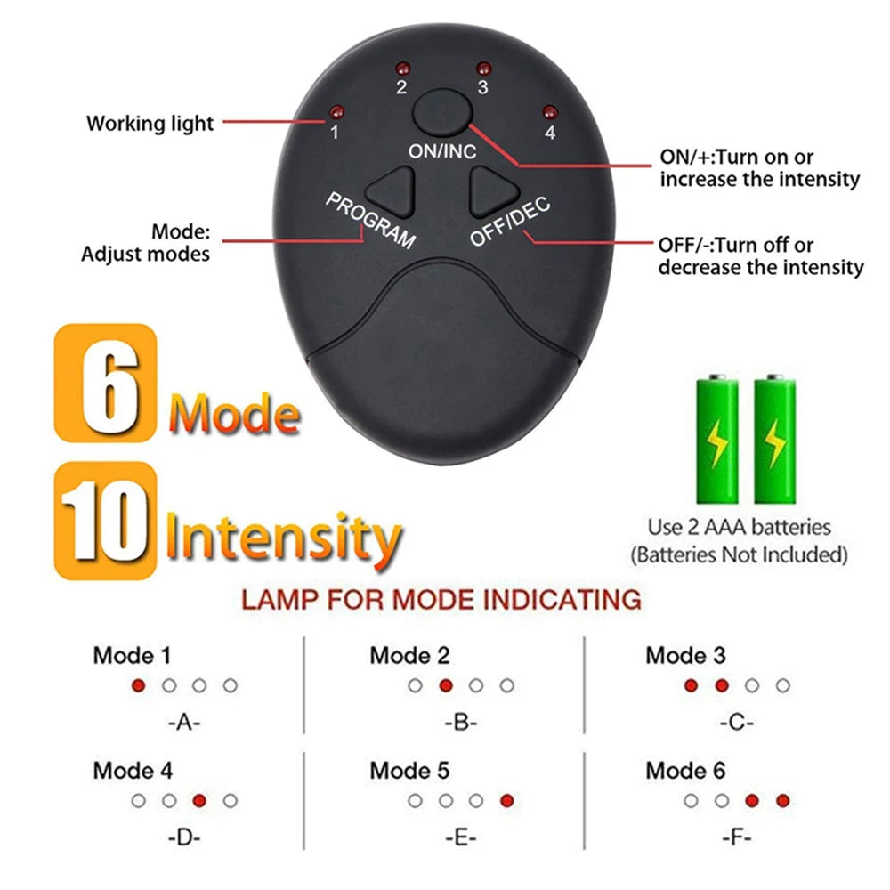 Muscle Stimulator Hips Muscle Trainer Abs EMS Wireless Smart Abdominal Muscle Toner Home Gym Workout Machine For Men Women Oasis Select
