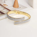 Light luxury high-grade alloy spring curtain clip hole free hook creative storage buckle tie strap room accessories Oasis Select Large gold