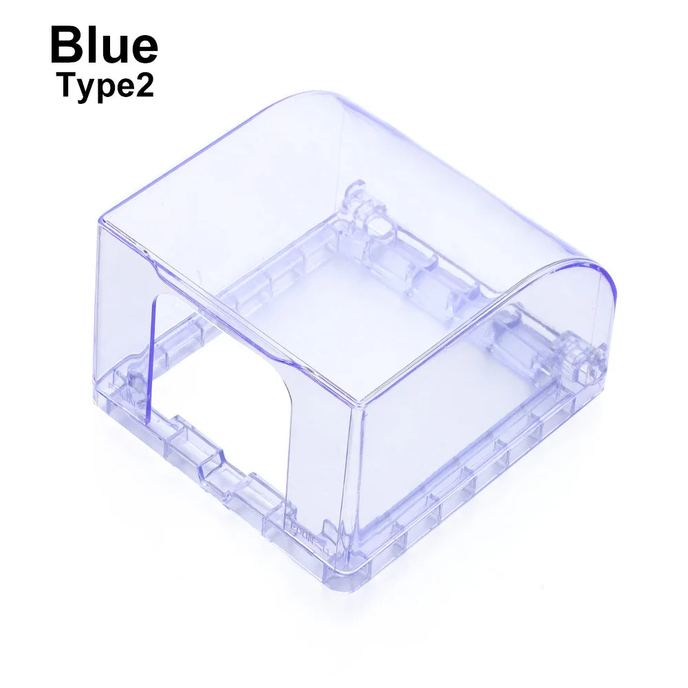 86 Type Waterproof Socket Cover | Self-Adhesive Wall Switch Box