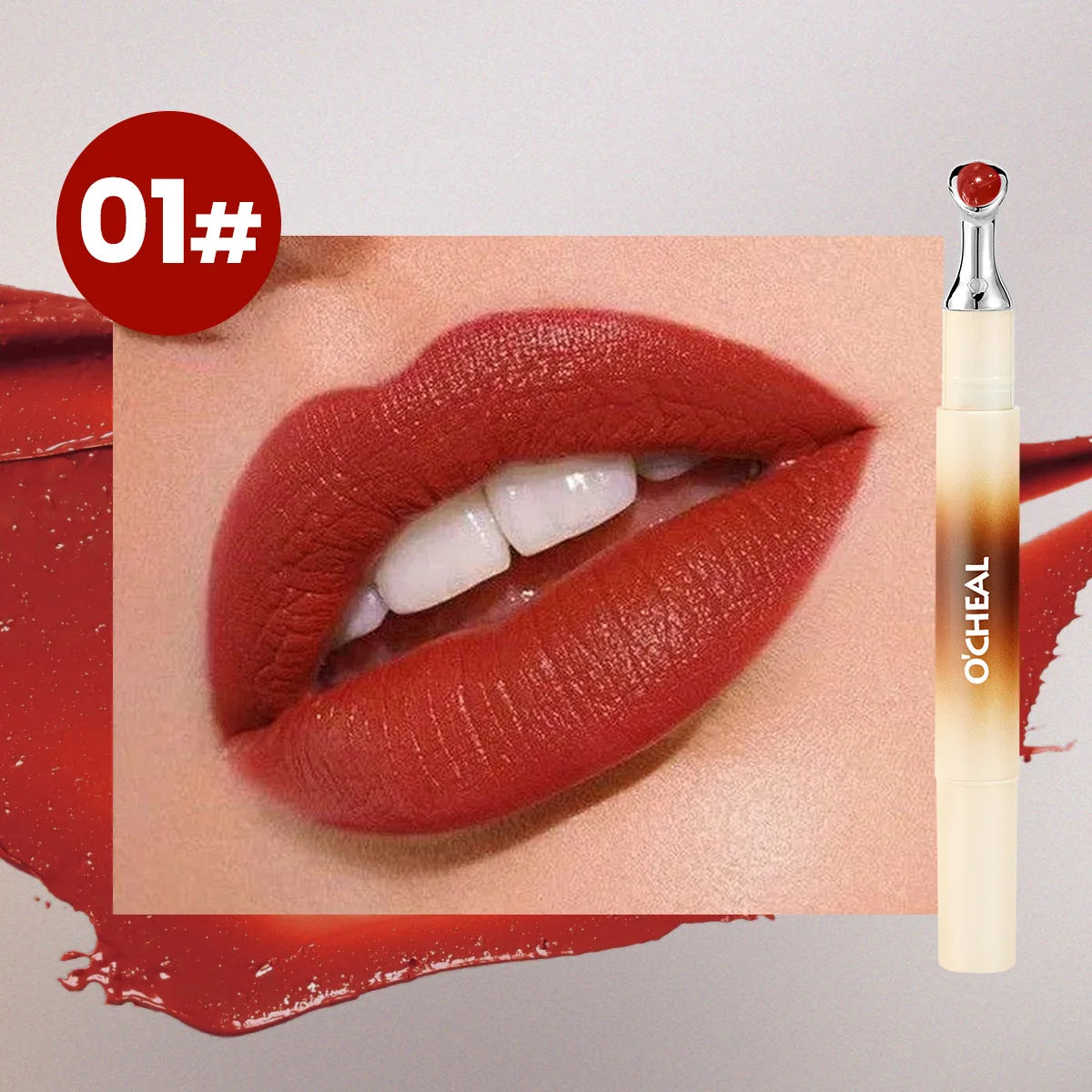 OCHEAL Matte Liquid Lip Cream – Waterproof Velvet Lipstick Liquid Lip Cream Oasis Select 1