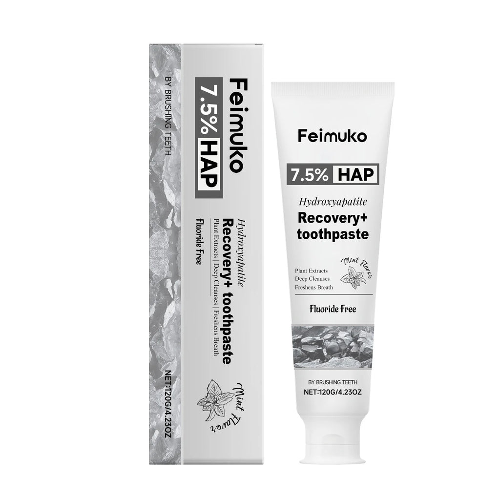 FEIMUKO Hydroxyapatite Toothpaste – Whitening & Enamel Repair Whitening Toothpaste Oasis Select 120g boxed