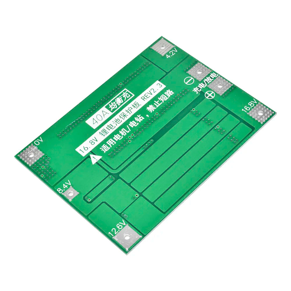 4S 40A 18650 Li-ion Lithium Battery Charger PCB BMS Protection Board with Balance For Drill Motor 14 Oasis Select