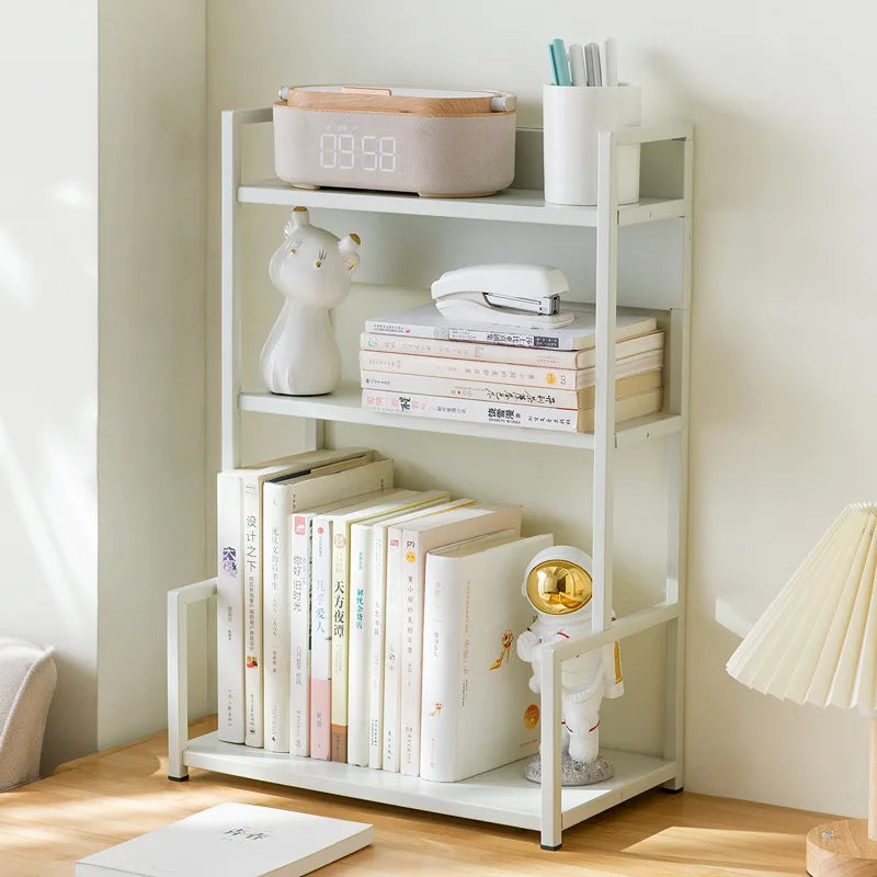 Bookshelf Simple desk shelf Children's combination book Desktop storage Student dormitory small bookcase Simple and modern Oasis Select