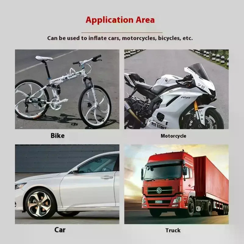 Multifuncton Inflatable Nozzle Quick Connect Replacement Single/Double Head Sliver Motorcycle Tire Inflator Adapter Oasis Select