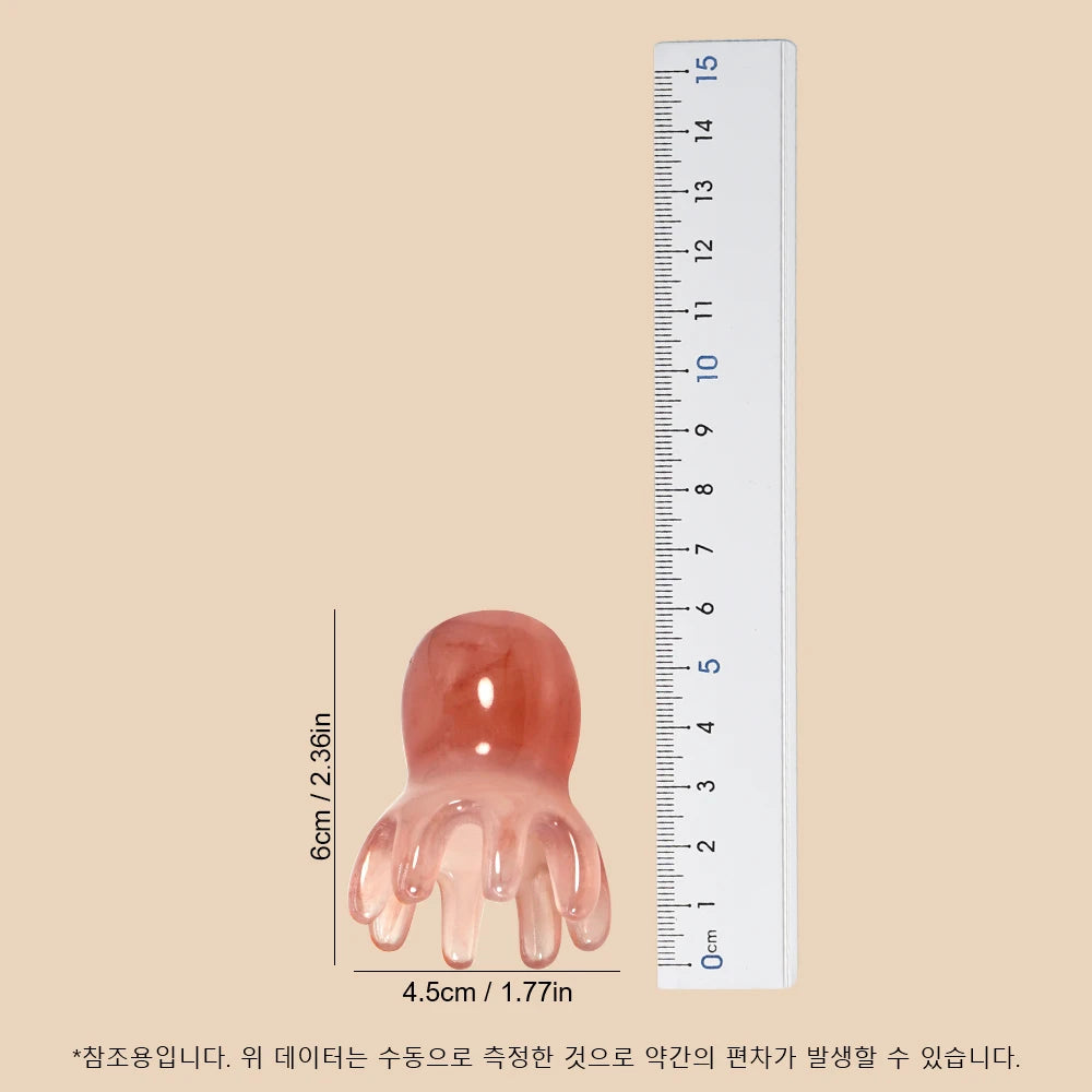 Octopus Scalp Massage Comb – Korean Hair Care Tool Scalp Massage Comb Oasis Select