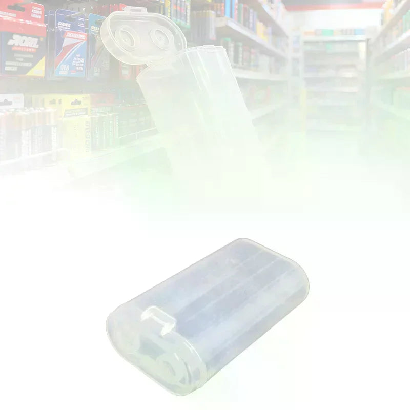 Waterproof 18650 Battery Plastic Storage Box Rechargeable Battery Power Bank Plastic Cases Durable 18650 Battery Holder Case Oasis Select