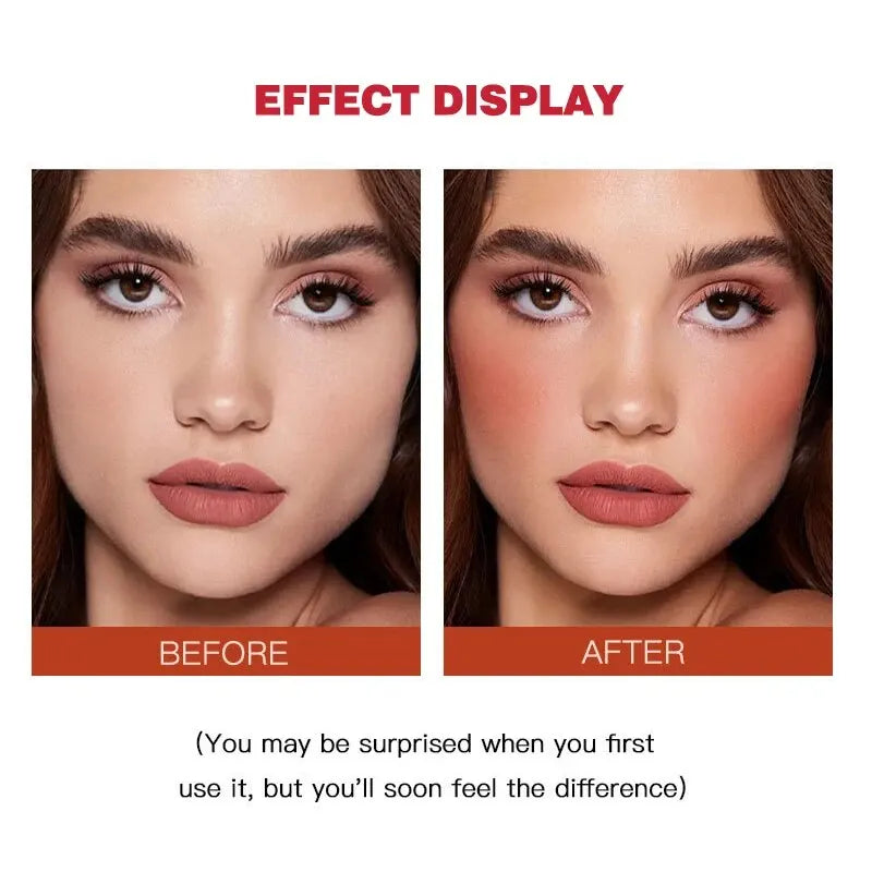 PEINIFEN Matte Cream Blush Stick – Soft Fog Powder Blusher Cream Blush Stick Oasis Select