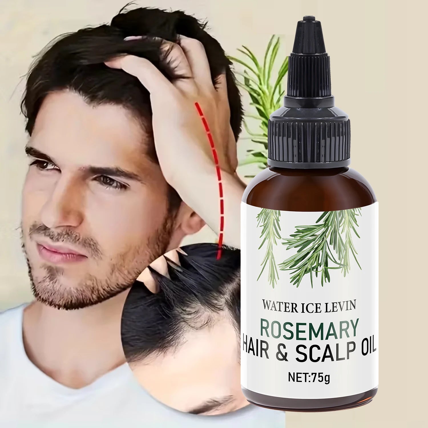 Biotin & Keratin Hair Scalp Oil with Rosemary – All Hair Types Hair & Scalp Oil Oasis Select