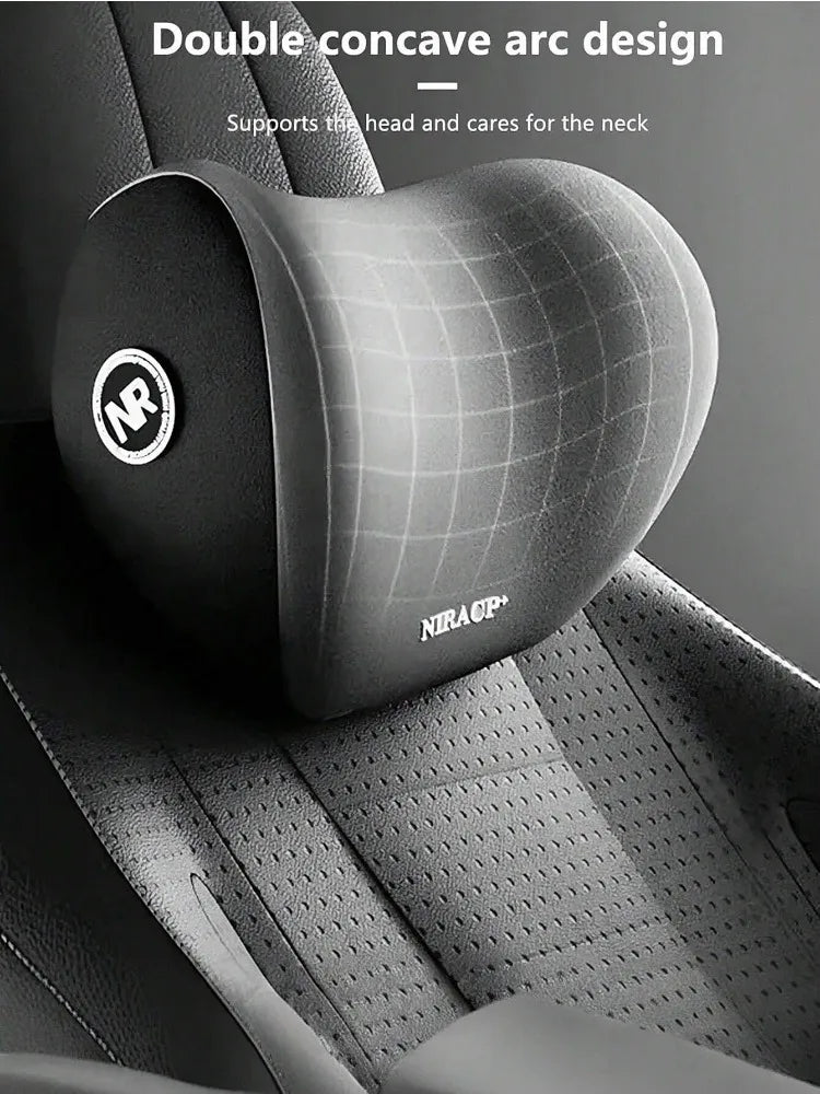 Car Headrest, Lumbar Support, Shoulder Pillow, Car Pillow, Memory Cotton Waist Backrest Cushion, Household Automotive Products Oasis Select