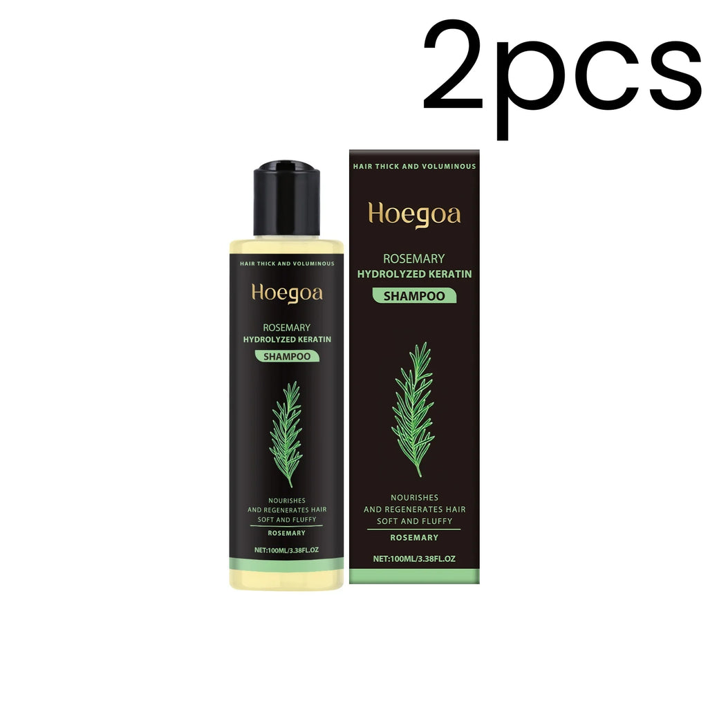 Hoegoa Rosemary Keratin Shampoo – Anti-Frizz & Hair Repair Keratin Hair Shampoo Oasis Select 2pcs