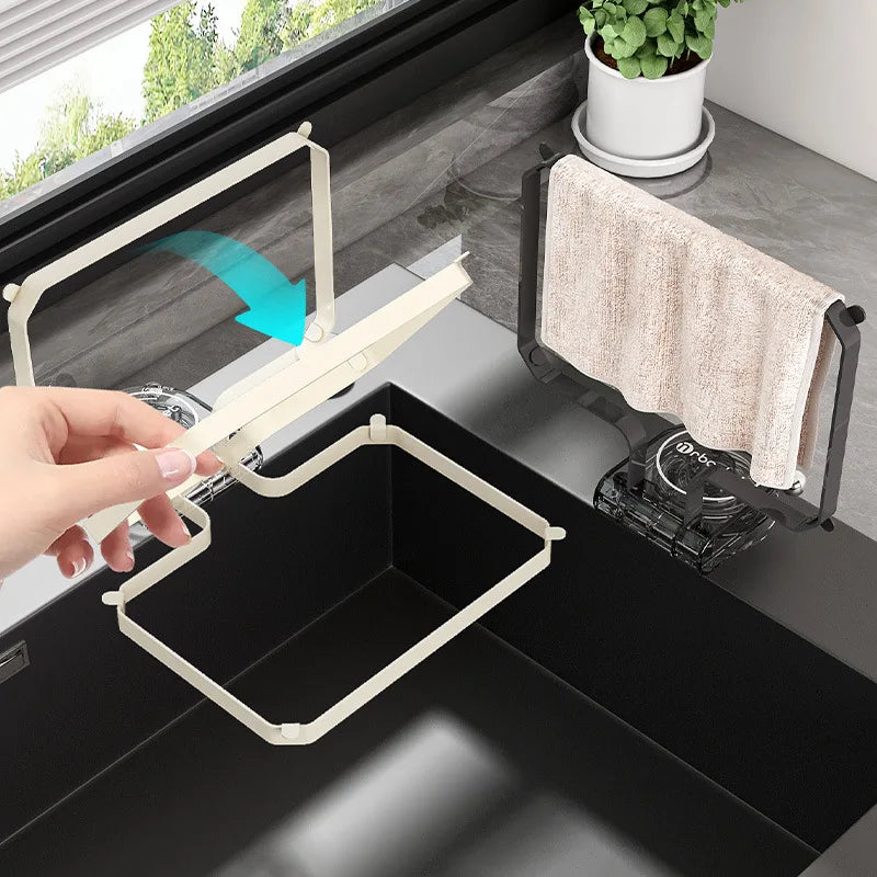 Kitchen Sink Drain Net Rack – Suction Cup Waste Filter