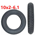 Tyre Inflated Tyre Parts & Accessorie 450g Black Inflated Replacement Rubber Scooter Thickened Tire 10x2-6.1 1PCS Oasis Select A