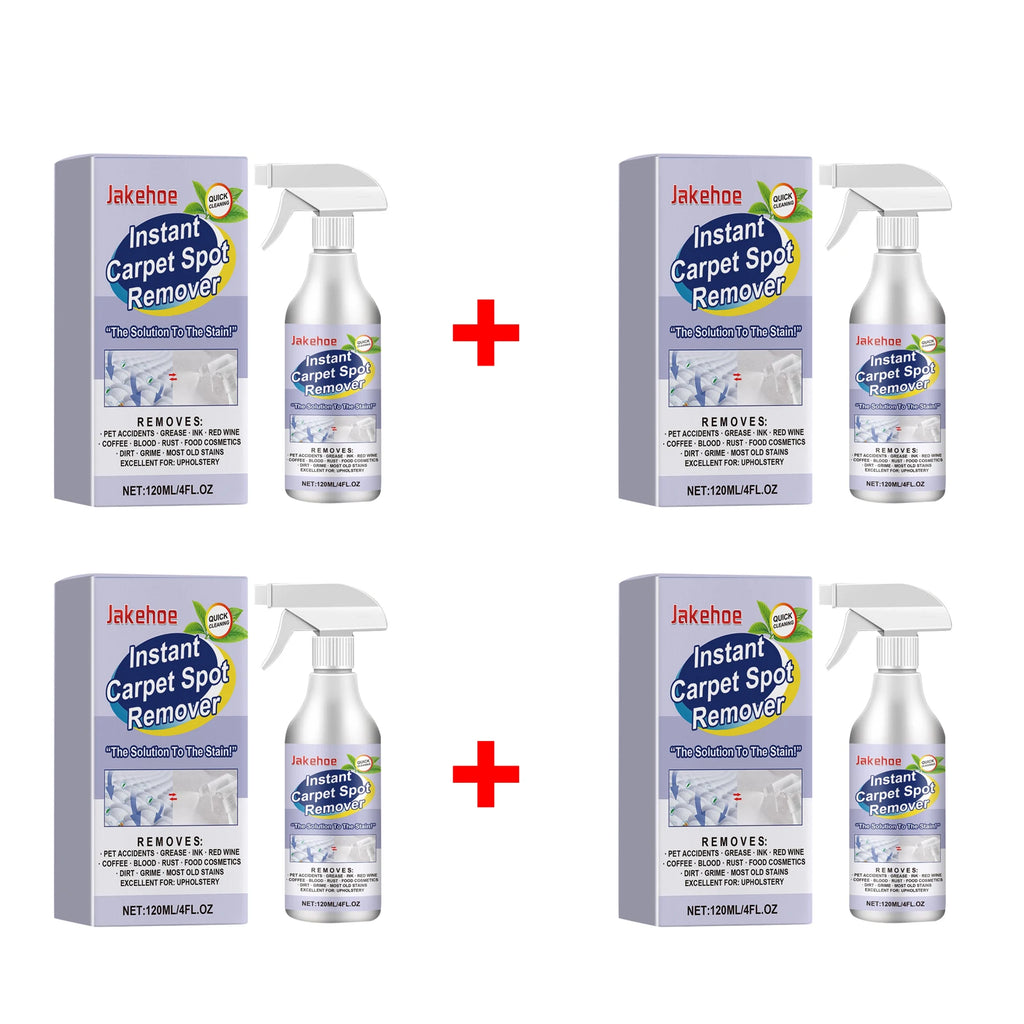JAKEHOE Carpet Spot Remover – Stain & Odor Cleaner 120ml Carpet Stain Remover Oasis Select 4 X 120ml boxed
