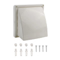 100/125/150mm Exterior Wall Ventilation Grille Range Hood Duct Air Outlet Extract Valve Ducting Ventilation Exhaust Grille Cover Oasis Select 150MM