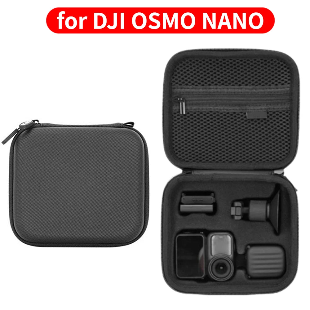 Hard Shell Carrying Case for DJI OSMO Nano Action Camera Shockproof Portable Travel Storage Box Protective Bag Accessories Oasis Select