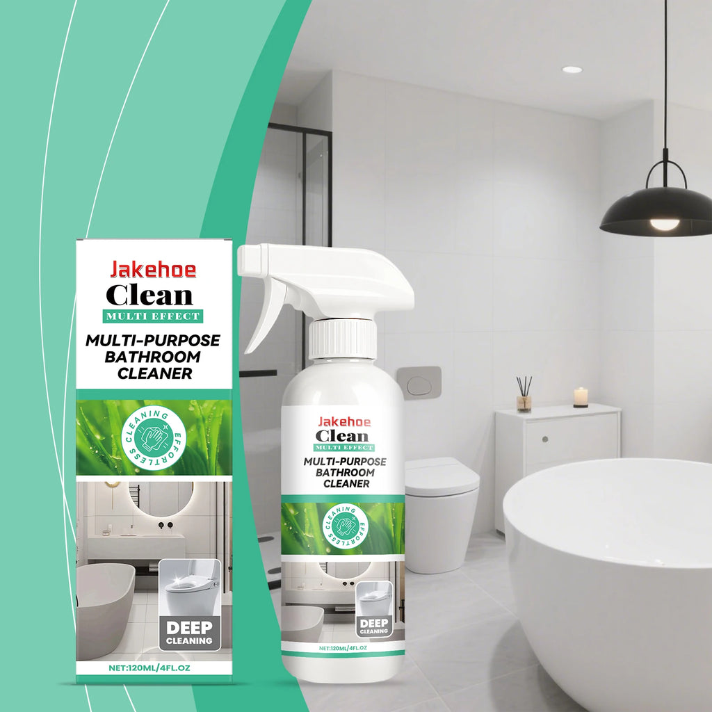 Jakehoe Multifunction Bathroom Cleaner Easily Stain And Limescale Removal Long Last Fragrance Glass Shower Room Stain Cleaner Oasis Select
