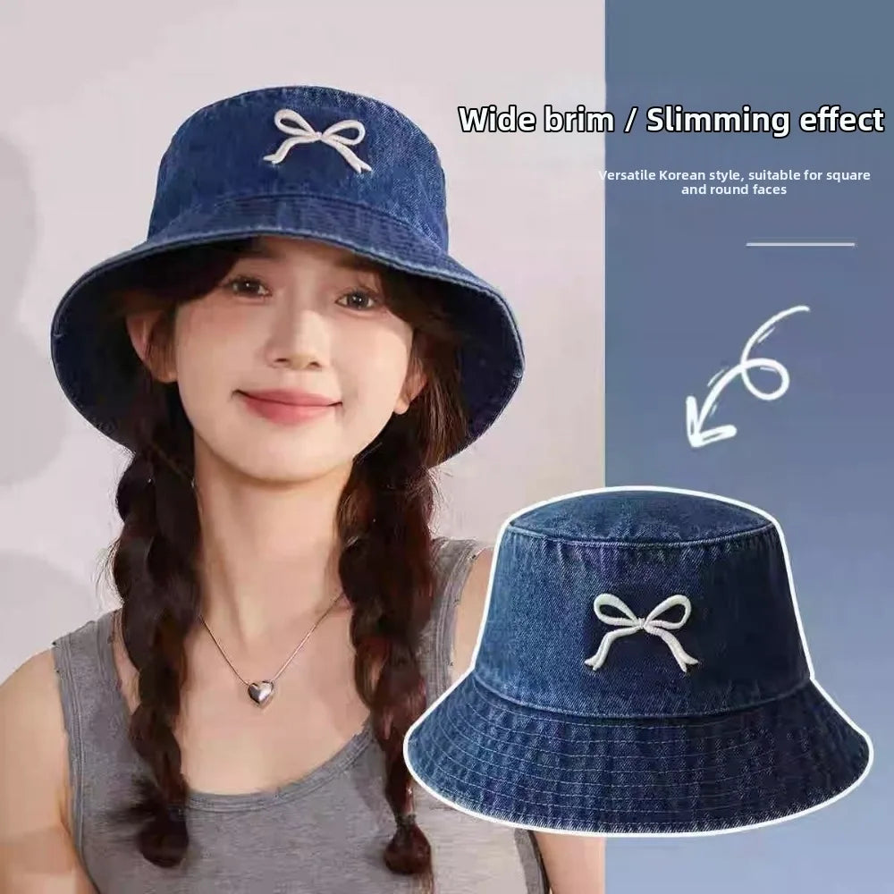 High Quality Unisex Cotton Bucket Hats Solid Color Summer Sunscreen Panama Hat Multicolors Outdoor Fisherman Hat Oasis Select 4