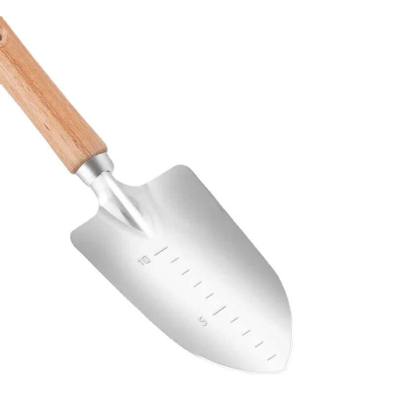 5-piece Stainless Steel Tool Shovel Garden Tool Rake Shovel Set Potted Vegetable Shovel Outdoor Planting Household Garden Tools Oasis Select