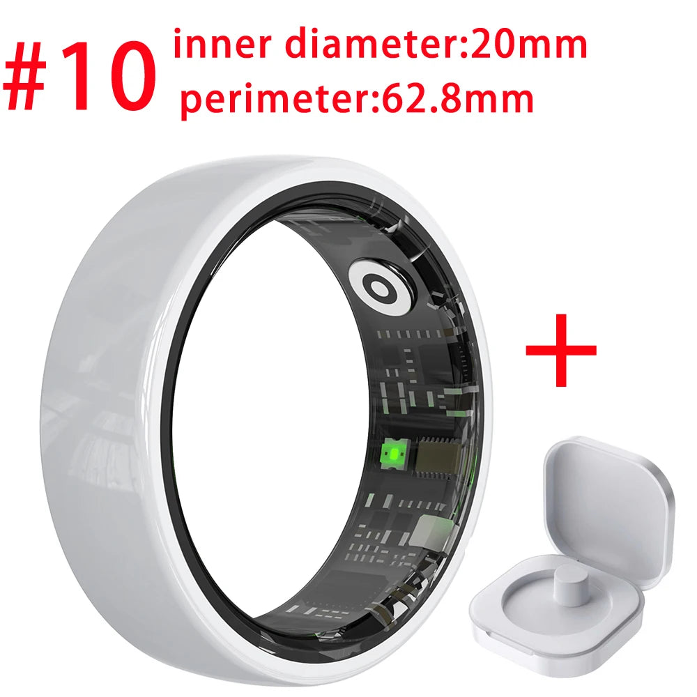 696 Smart Ring Couple Space Interaction Heart Rate Sleep Monitor Waterproof Gesture Control Sports Blue Tooth Bracelet Men Women Oasis Select WH 10