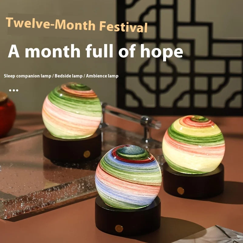 December Order Nightlight ROBOVAN Le Bai Fen December Order Memorials Month Birthday Lettering Oasis Select