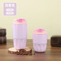 260/450ml 316 Stainless Steel Coffee Cup Travel Portable Mini Insulated Mug for Men and Women High-Quality Gift Water Bottle Oasis Select Light Purple 260ml
