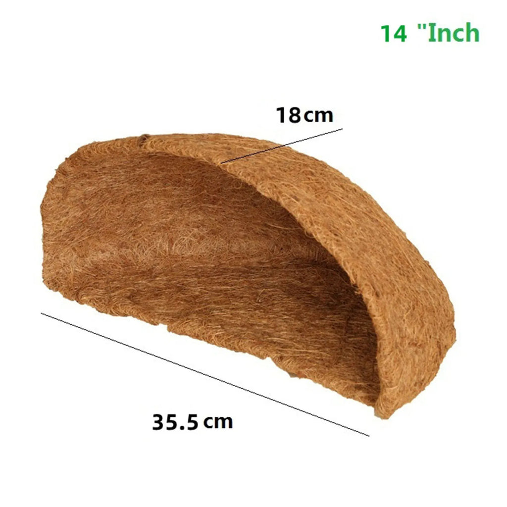 Round Coconut Fiber Hanging Basket Liner | Coir Garden Liner