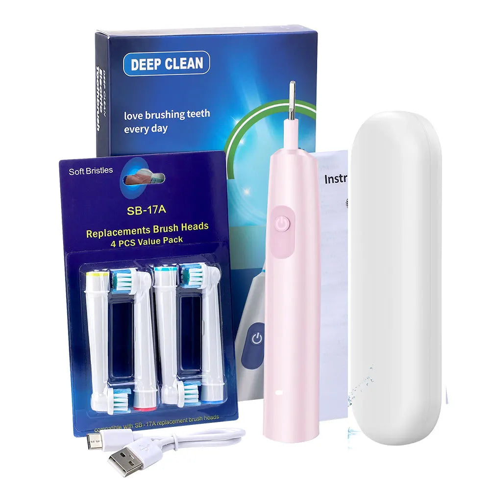 AFDEAL Electric Toothbrush 5 Modes IP67 Rechargeable 4 Heads