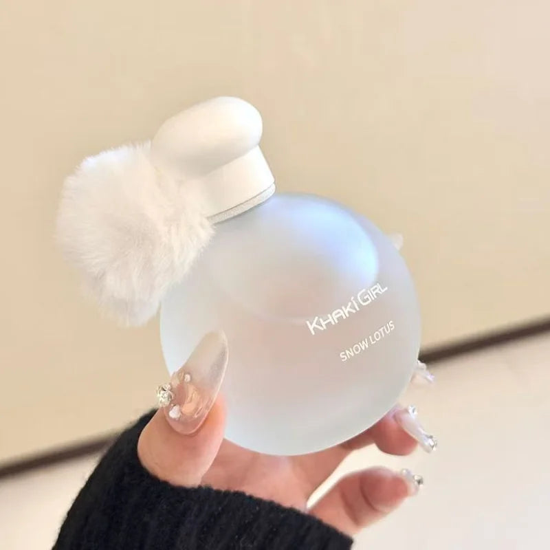 Fresh Snow Lotus Women Perfume Elegant Natural Citrus Amber Fragrance High-end Charming Floral Woody Notes Eau De Toilette Oasis Select