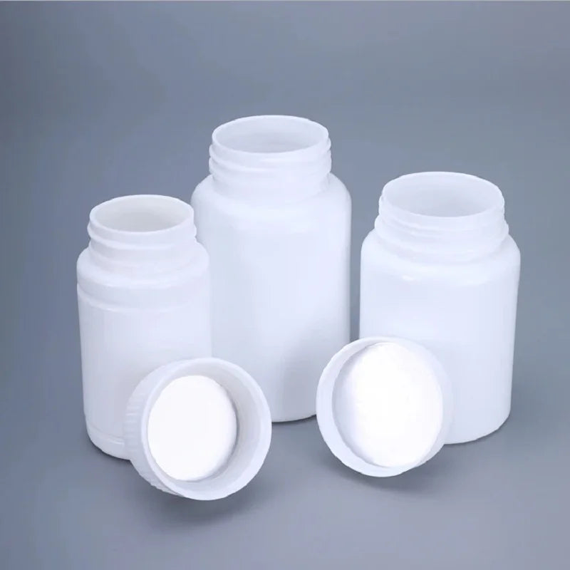 HDPE Refillable Pill Bottle 10ml – Supplement & Medicine Container