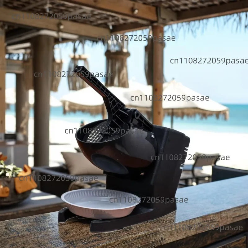 Electric Ice Crusher Machine 380W – Smoothie & Ice Cream Maker