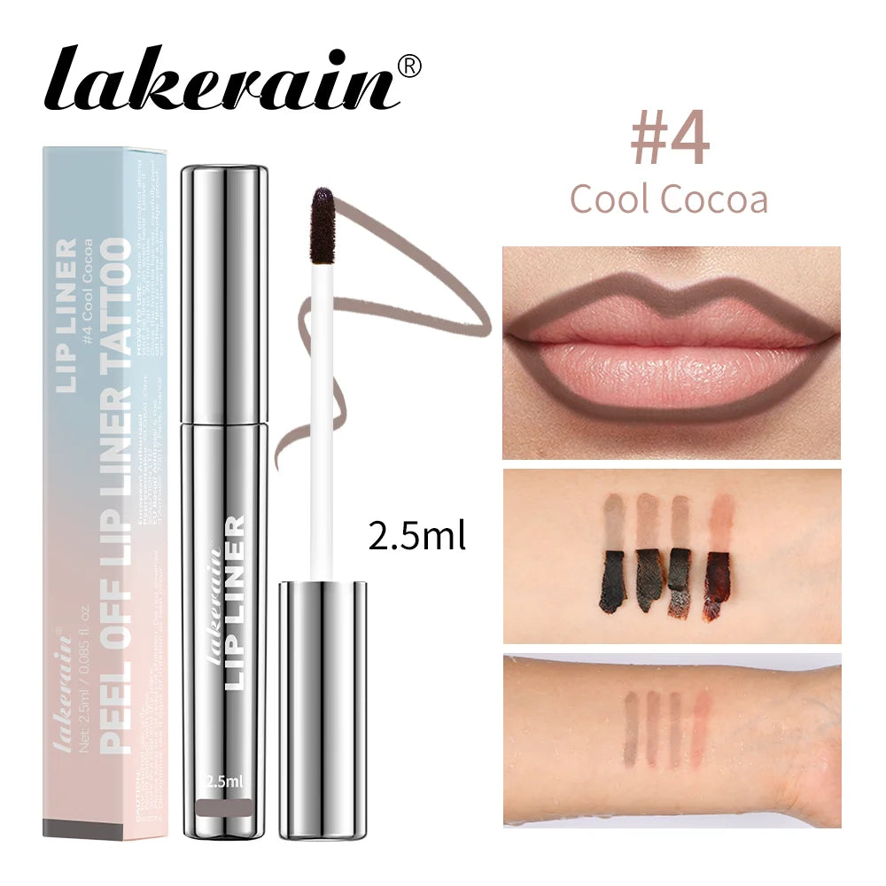ibcccndc Peel Off Lip Tint 4 Colors | Matte Waterproof Liner