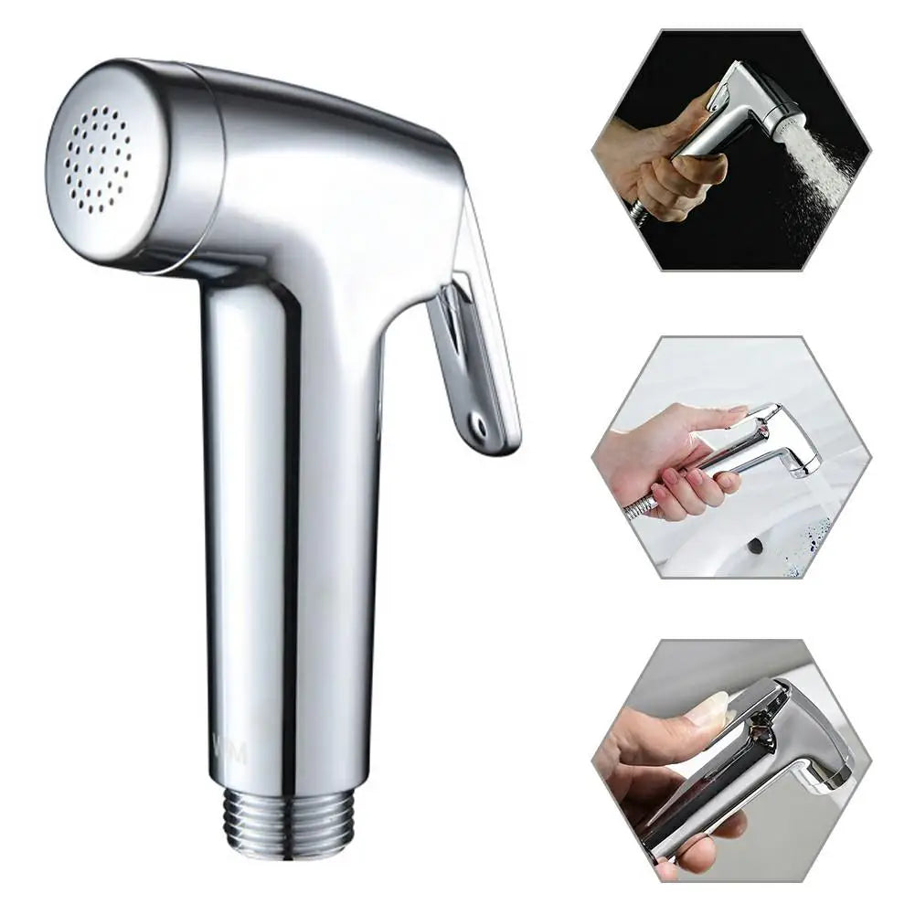 Spray Bidet Spray Practical Shattaf Shower Toilet Douche 1 PC 110*66*30mm For Muslim Sanitary G1/2\" Spray New Oasis Select