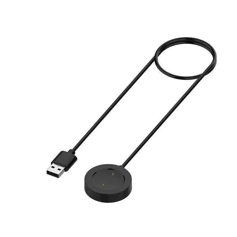 USB Charger Cable For Xiaomi Mi Watch S1 Active SmartWatch Fast Charging Power Cable Adapter For Xiaomi Watch S1 Active Charger Oasis Select black For Watch S1 Active