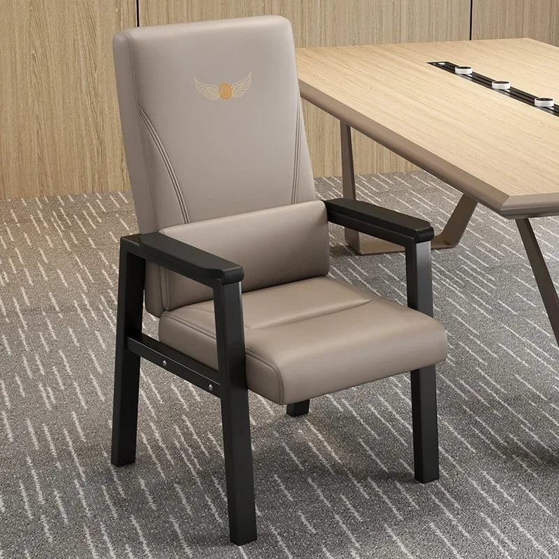Office chair Computer chair Household comfortable sedentary waist meeting chair Oasis Select light green