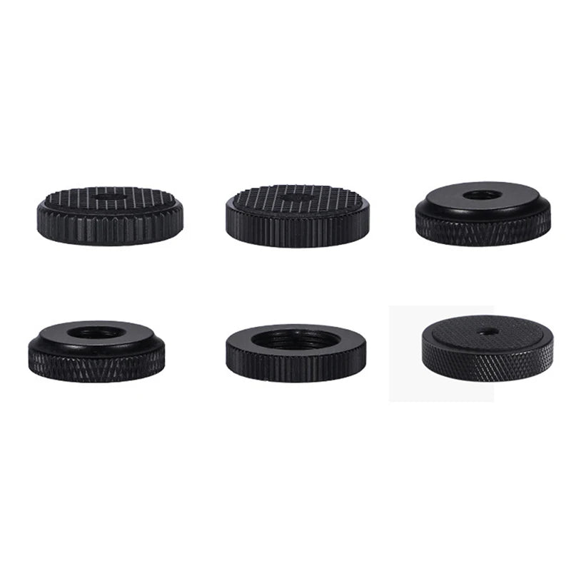 Camera Screw Adapter 1/4 3/8 5/8" Tripod Hot Shoe Mount