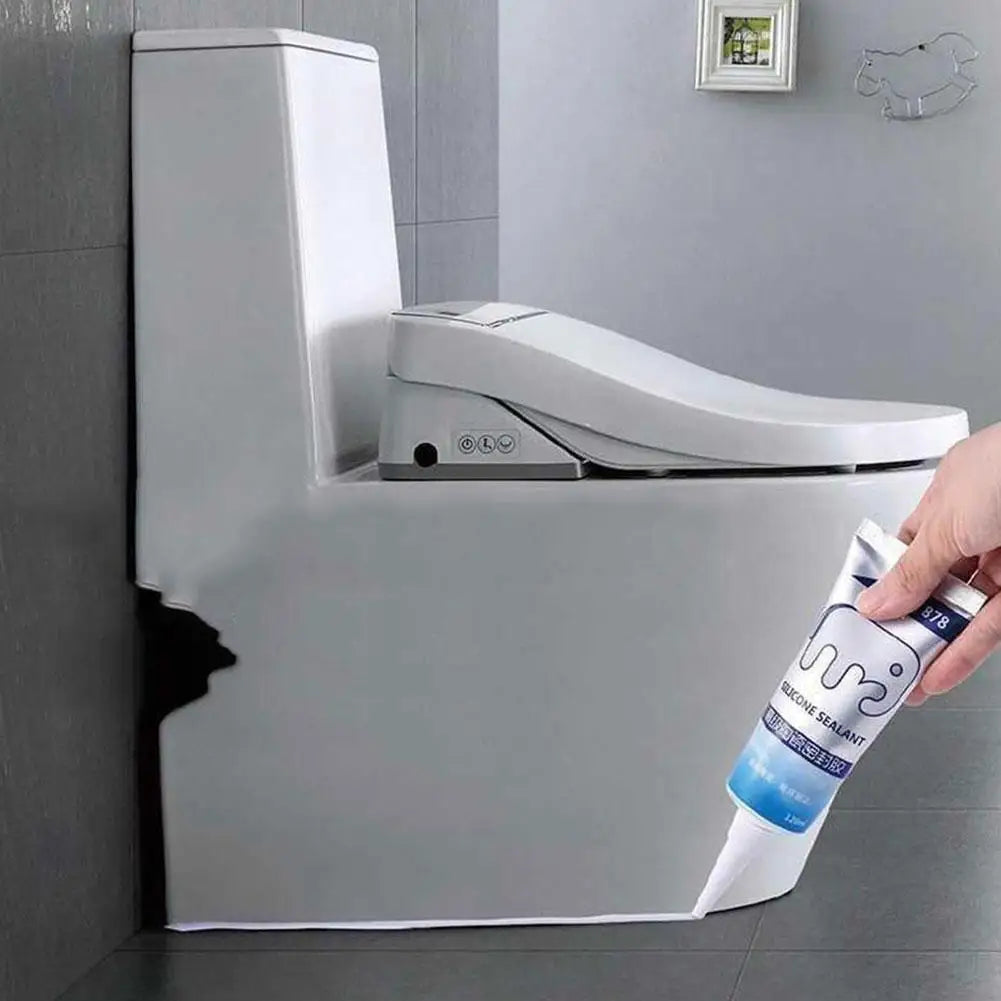 Waterproof Silicone Sealant – Anti-Mold Kitchen & Bathroom 120ml