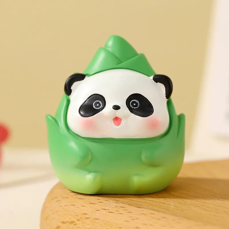 Office Desk Ornament Wholesale Decorative Small Ornament Cute Resin Figurine Cute Resin Miniature Figurine For Mental Relaxation Oasis Select Style3